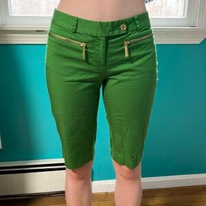 Emerald Green Michael Kors Shorts Size 0
